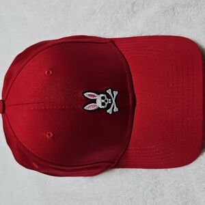 Psycho Bunny Red Cap